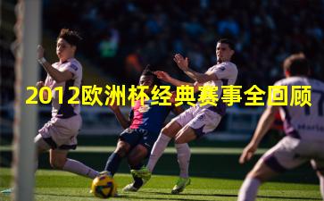 2012欧洲杯经典赛事全回顾